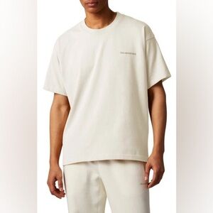 Adidas x Human race By Pharrell Williams Basic Tee Medium Unisex cotton cream